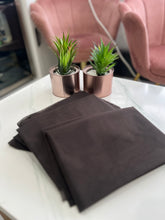 Load image into Gallery viewer, Brown Solid Stretch Netting Cap Material