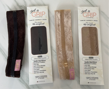 Load image into Gallery viewer, Stretchable Elastic with DOUBLE SIDED SILICON &quot;Get a Grip&quot; Wig Grip
